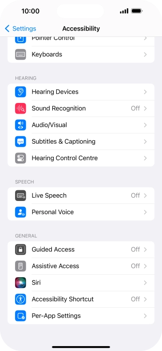 Press the required category below 