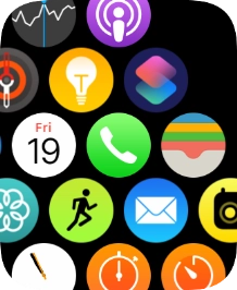 Press the email message icon.