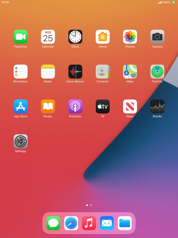 When the battery charging icon is displayed, the battery is charging.
