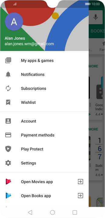 Press My apps & games.