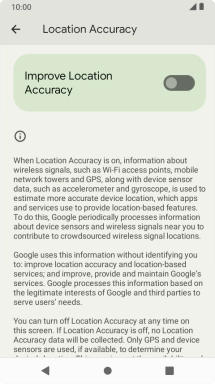 If you press the indicator next to 