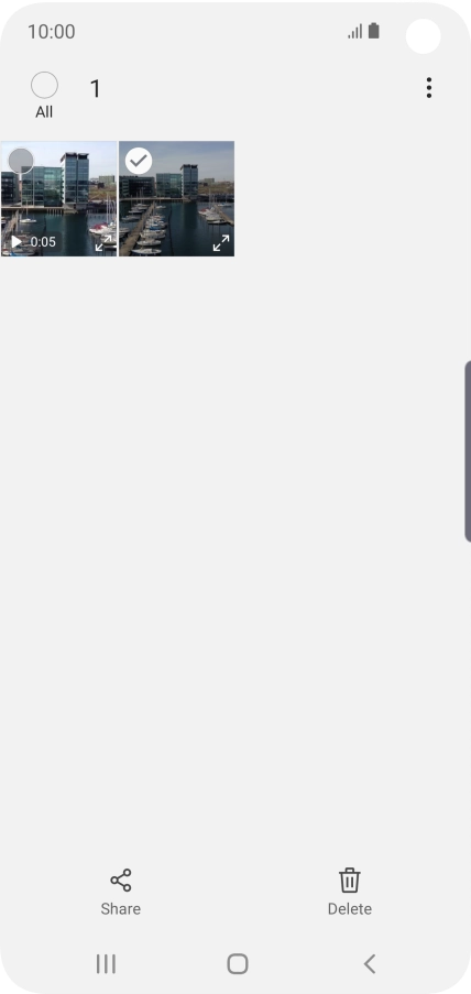 Press the field above 