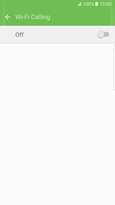 Press the indicator to turn the function on or off.