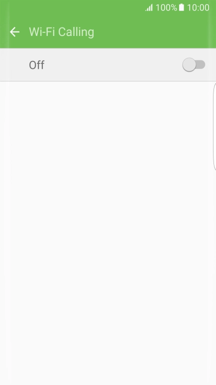Press the indicator to turn the function on or off.