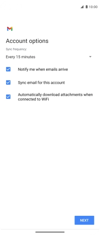 Press the drop down list below 