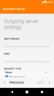 Press the field below 