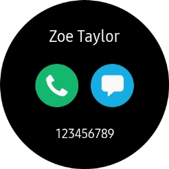 Press the call icon.