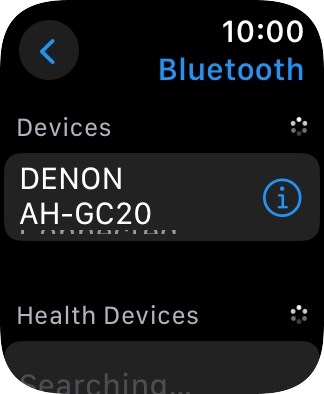Press the Digital Crown several times to return to standby mode.