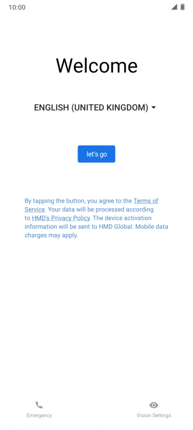 Press the drop down list.