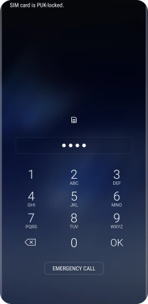 If you're asked to key in your PIN, do so and press OK.