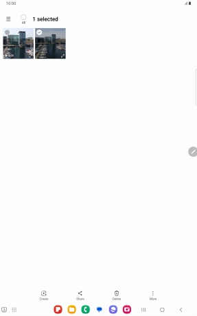 Press the field above 