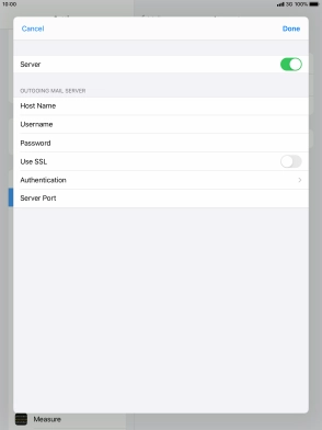 Press Authentication.