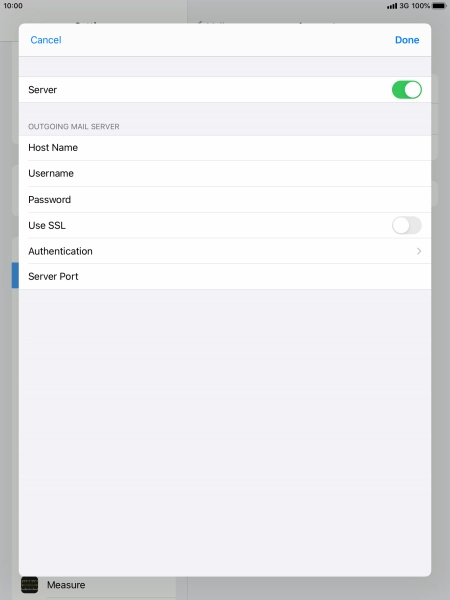 Press Authentication.