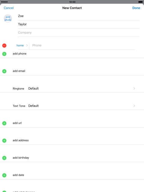 Press Phone and key in the required phone number.