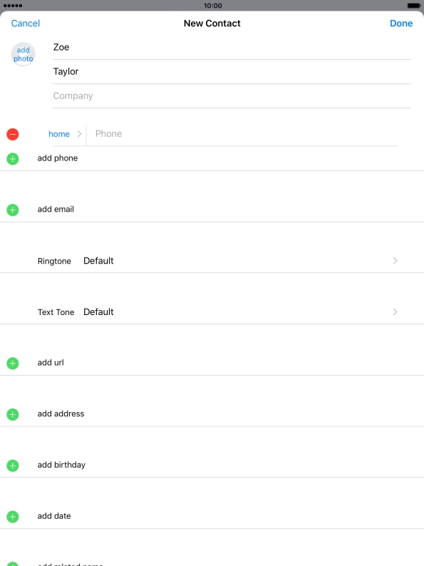 Press Phone and key in the required phone number.
