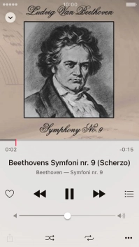 Press arrow right to go to the next audio file.