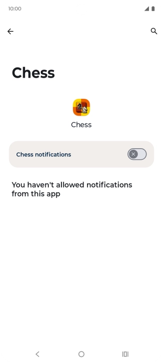 Press the indicator to turn the function on or off.