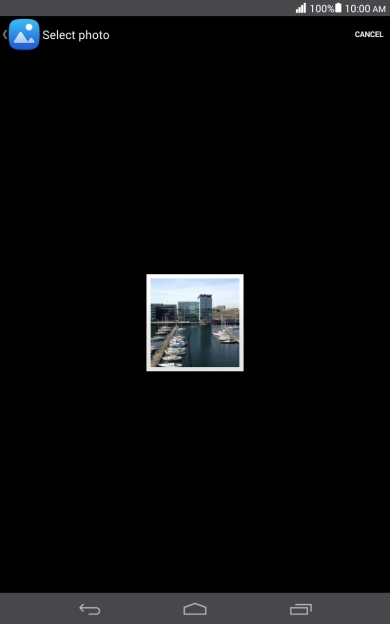 Press the required picture.