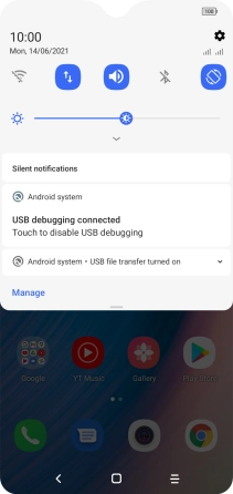 Press Android System.