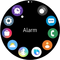 Press the Home key to access the main menu.