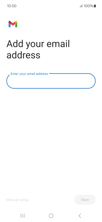 Press the field below 