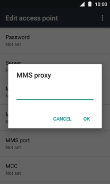 Key in 10.202.002.060 and press OK.