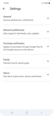Press Network preferences.