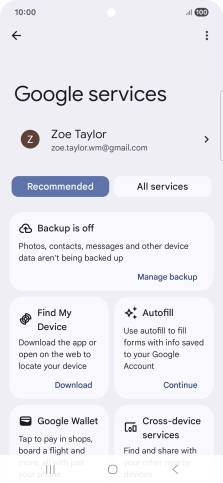 Press Find My Device.