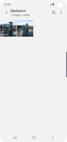 Press and hold any picture or video clip.