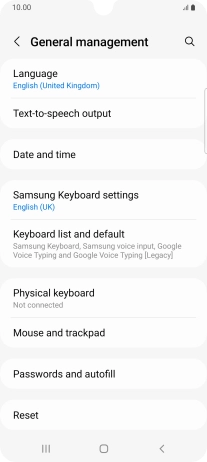 Press Date and time.