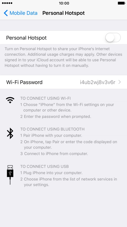 Press the indicator to turn on the function.