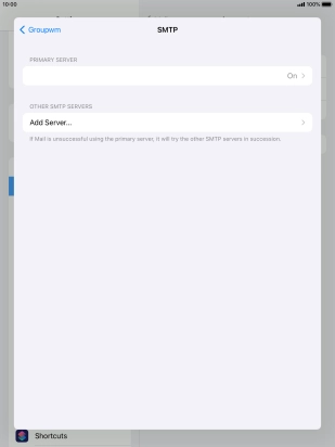 Press the field below 