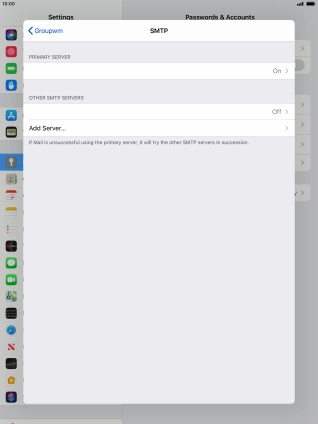 Press the field below 