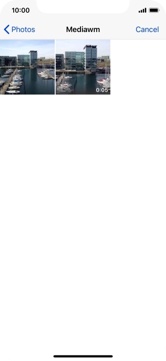 Press the required picture.