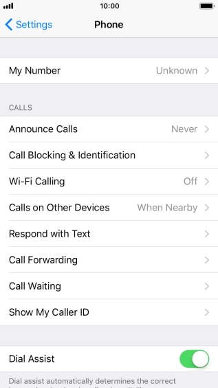 Press Show My Caller ID.