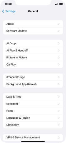 Press Background App Refresh.