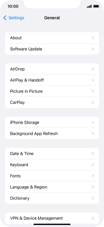 Press Background App Refresh.