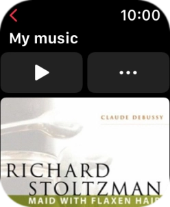 Press the play icon to start the playback.