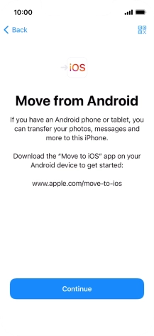 To transfer content to your phone, you need to install the app 