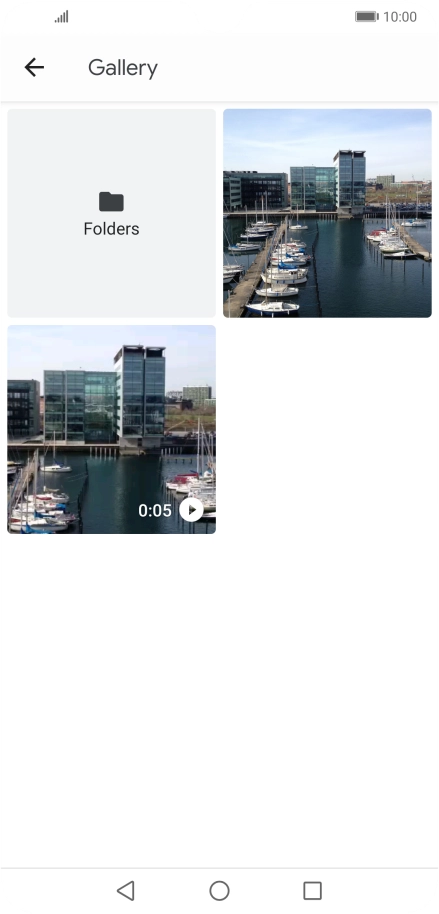 Press the required picture.