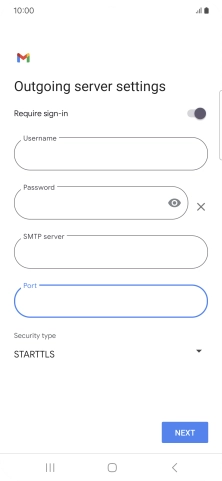 Press the drop down list below 