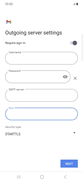 Press the drop down list below 