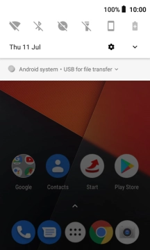 Press Android system.