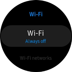 Press Wi-Fi.