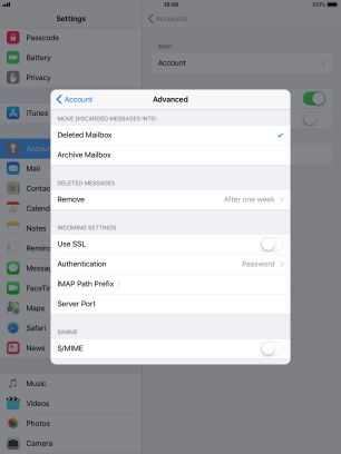 Press Authentication.