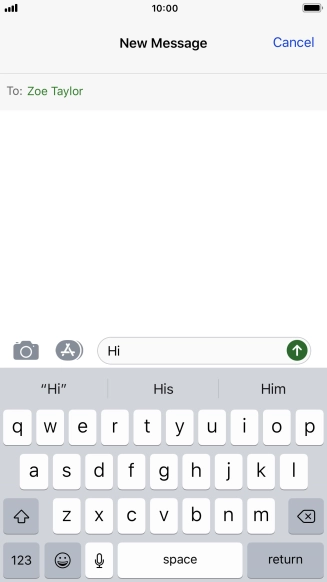 Press the apps icon.