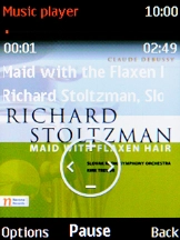 Press Navigation key up to turn up the volume.