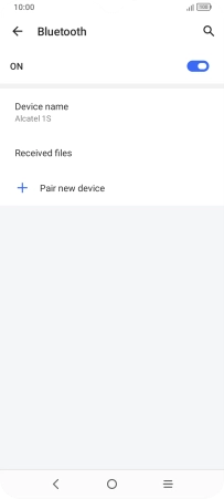 Press Pair new device.