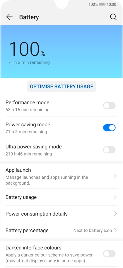 Slide your finger upwards starting from the bottom of the screen to return to the home screen.