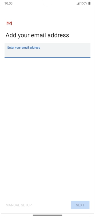 Press the field below 